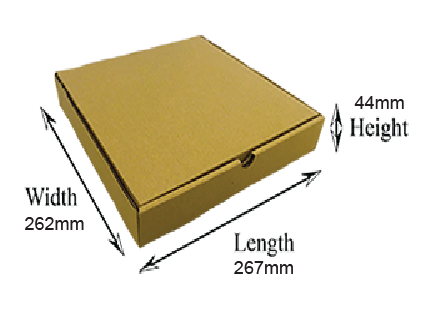 Courier Box - PIZZA 10''
